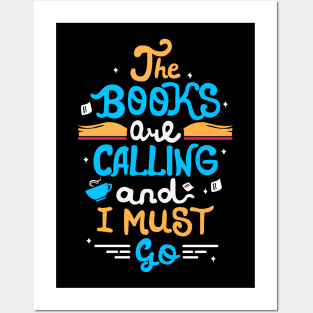 Funny Bookish Gift Posters and Art